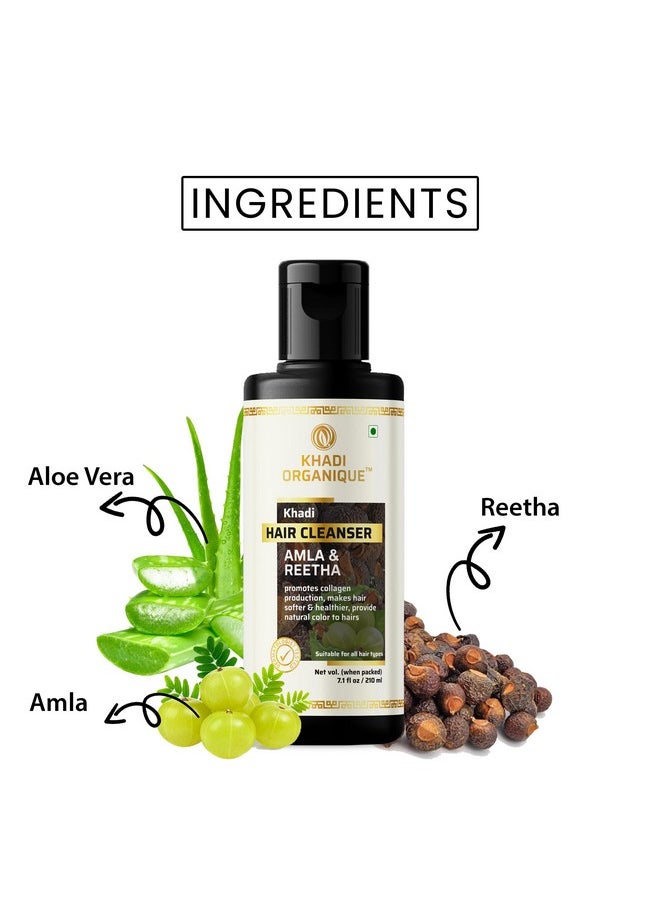 Amla & Reetha Hai Cleanserr (Shampoo) Pack Of 3, 630 Grams