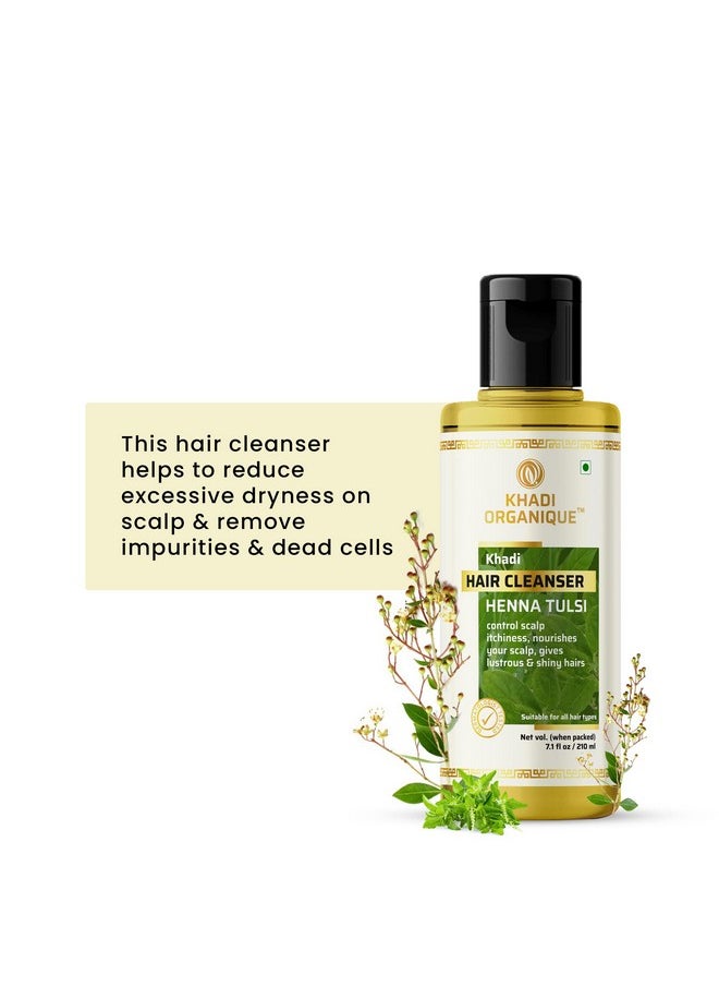 Henna Tulsi Hair Shampoo/Cleanser Pack Of 2