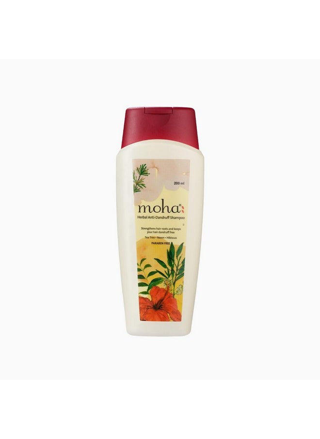 Anti-Dandruff Shampoo With Perfect Blend Of Hibiscus & Tea Tree Oil For Men & Women All Types Of Hairs - 200Ml (Pack Of 1)