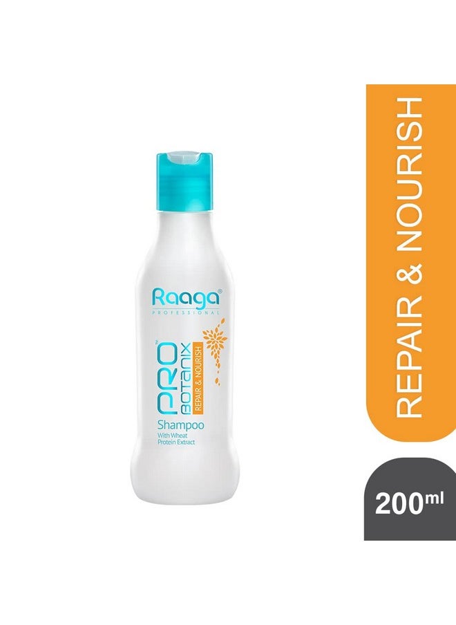 Pro Botanix Repair And Nourish Shampoo With Wheat Protein (200 Ml) Repairs And Nourishes Dry And Damaged Hair | Suitable For Men & Women