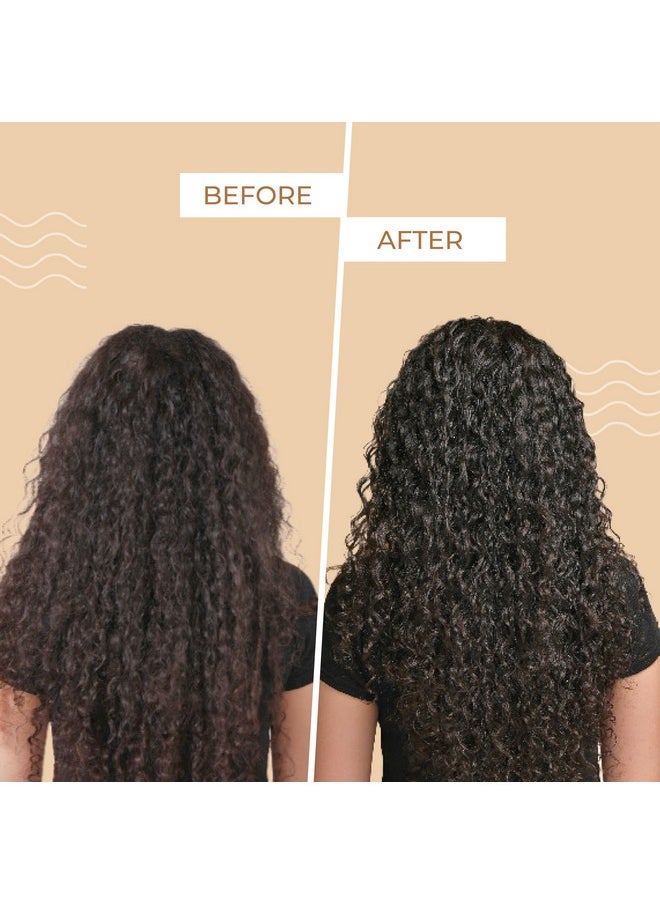 Hydrating Shampoo For Men & Women With Dry, Frizzy, Curly & Wavy Hair | Gently Cleanses, Soothes Scalp With Green Tea, Shea Butter, Rice & Quinoa Protein | Paraben, Sulphate Free - 237Ml