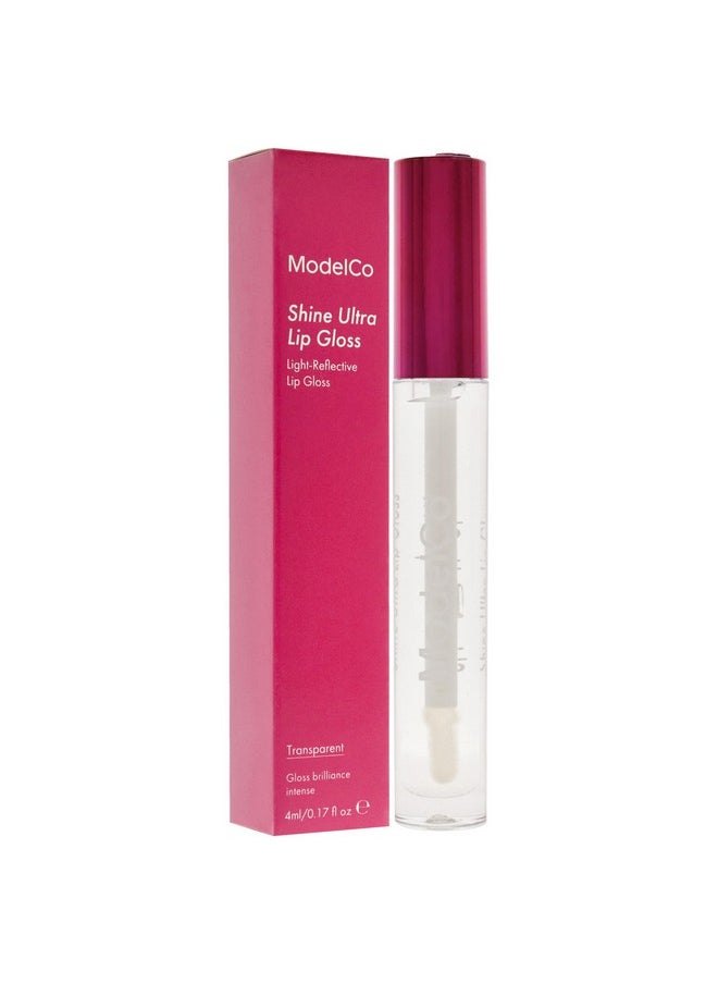 Shine Ultra Lip Gloss - Shimmer-Infused Formula - Light-Reflecting And Hydrating - Long-Wear, High-Shine Color And Volume - For Super Luscious Lips In Seconds - Transparent - 0.17 Oz