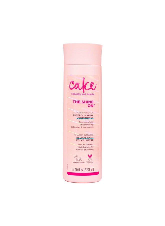 Lustrous Shine Conditioner, The Shine On - Smoothing & Frizz Reducing - Pracaxi Seed Oil, Camellia Kissi Seed Oil & Sweet Almond Oil - For All Hair Types - 295 Ml