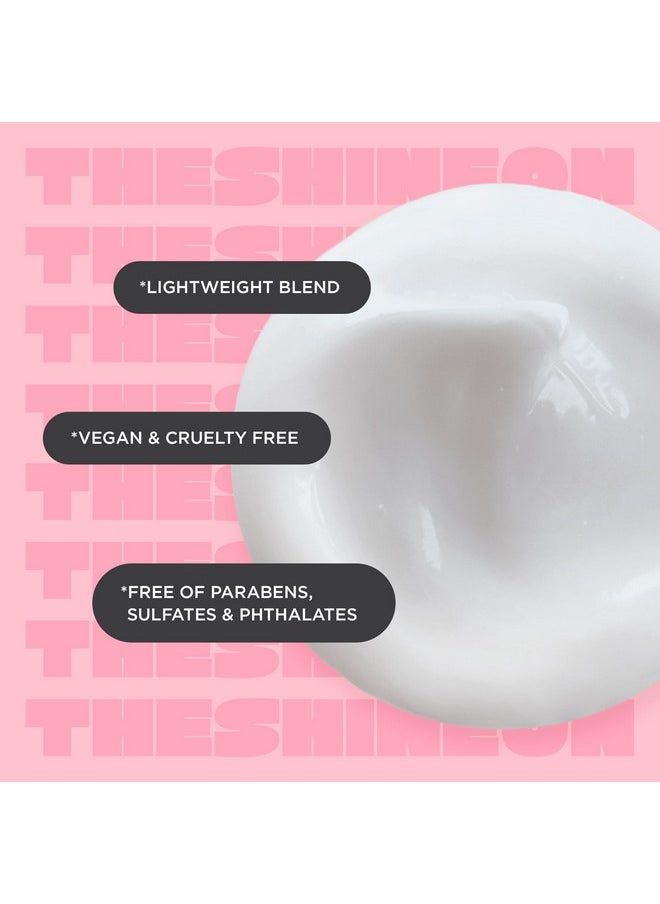 Lustrous Shine Conditioner, The Shine On - Smoothing & Frizz Reducing - Pracaxi Seed Oil, Camellia Kissi Seed Oil & Sweet Almond Oil - For All Hair Types - 295 Ml
