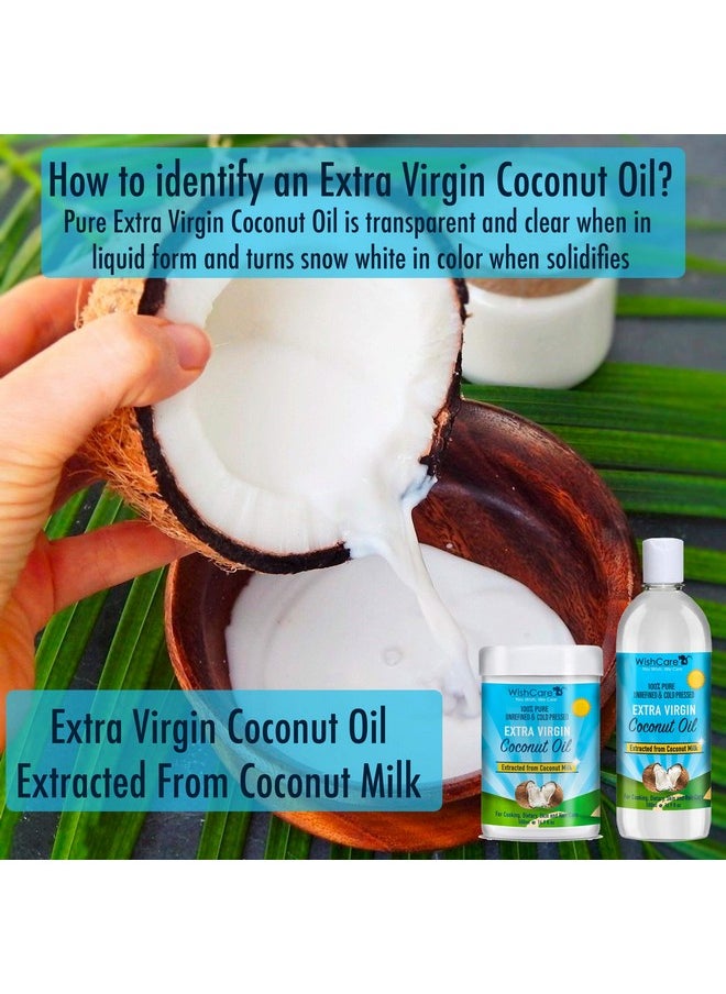 Premium Cold Pressed Extra Virgin Coconut Oil - 500 Ml