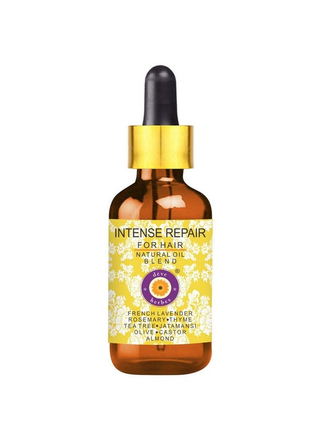 Intense Repair Hair Oil - For Dry, Damaged And Brittle Hair. Reduces Hairfall 100Ml (3.38 Oz)