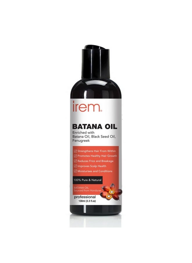 Batana Oil For Hair Growth With Methi Dana Curry Leafs & Black Seed Promote Hair Growth And Control Hair Fall 100Ml For All Hair Types