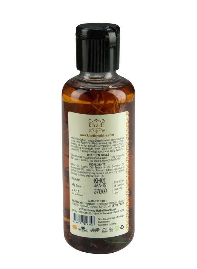 Herb Infused Therapy Hair Oil (210Ml) Sls,Sles & Parabens Free