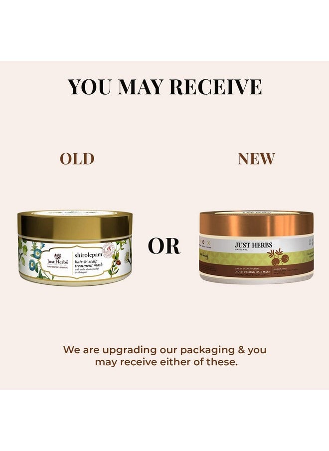 Ayurvedic Shirolepam Hair & Scalp Treatment Mask Cream For Hair Growth, Hairfall & Damaged Hair- Paraben & Silicon Free Hair Mask For Men & Women 200G