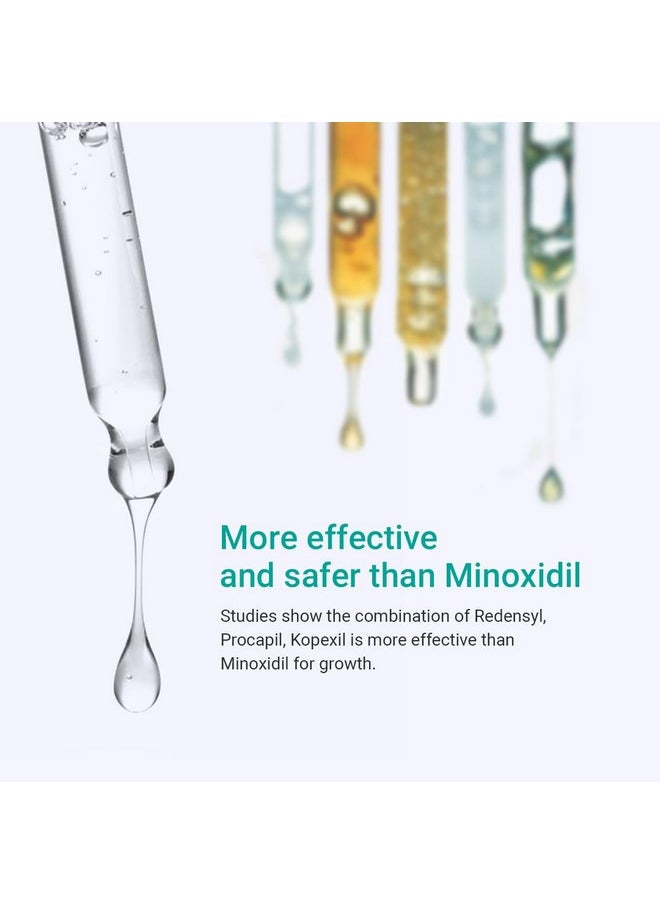 Intensive Hair Growth Serum | 3% Redensyl, 3% Procapil, Onion, Turmeric, Rice Water | Controls Hair Loss | Stimulates Hair Growth | Hair Growth Serum For Women & Men (30Ml/30 Grams)