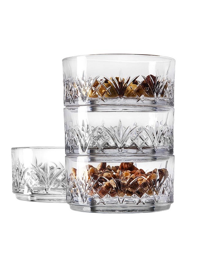 Snack Bowls, Stackable Nut Bowl Set Of 3 - Dublin Collection