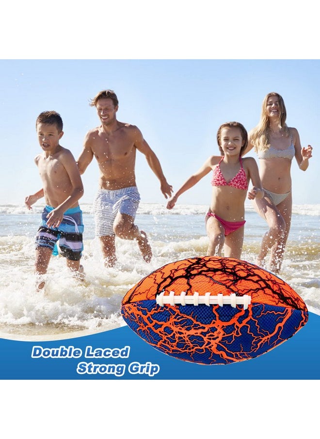 Pool Beach Water Football - Waterproof Football Strong Grip Fun Water Toys Games For Swimming Pool Beach Lake Park Backyard Outdoor Play For Kids Children Teens Adults Family