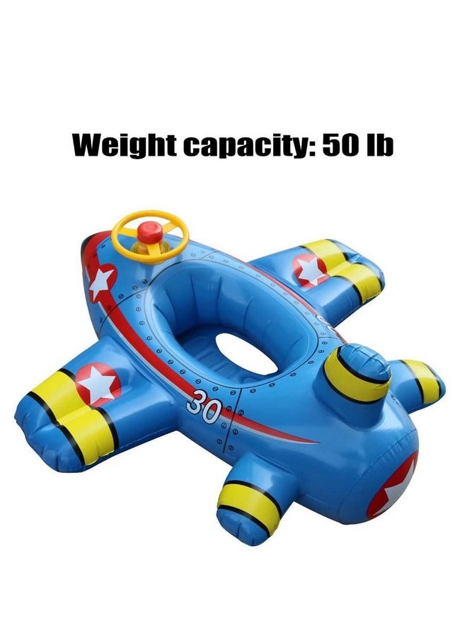 Airplane Baby Swimming Float Inflatable Pool Floaties Toys Outdoor Swimming Ring Seat Boat For Kids Infant Toddler Baby Boys