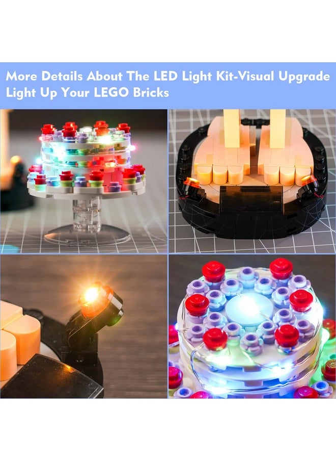 Led Light Kit Compatible With Dobby The House-Elf 76421, Creative Lighting Set Accessories Compatible With 76421 Building Set (Lights Only, No Models)