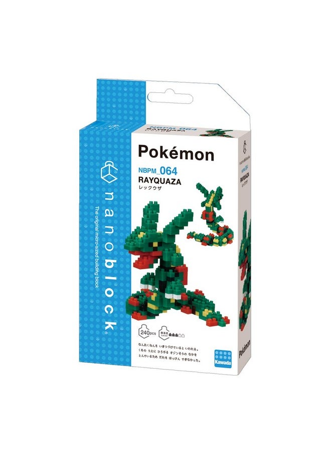 Nanoblock - Pokémon - Rayquaza, Pokémon Series Building Kit