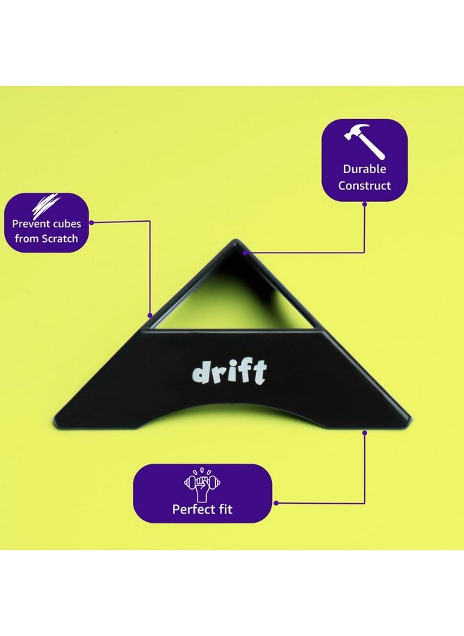 Drift 3M 3X3 Magnetic Speedcube & Premium Cube Lubricant Combo | Drift 3M Features 48 Precision Magnets| Ultra Smooth Buttery Turns | The Perfect Kit For Fast, Precise Solving!, Kids