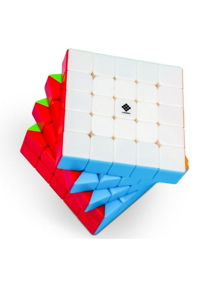 Drift 5X5 Stickerless Speed Cube | Aka Professor'S Cube Magic Puzzle For Kids & Adults | Smooth And Durable Speedy Brainstorming 5X5 Cube | Ultimate Stress Buster And Mind Challenge