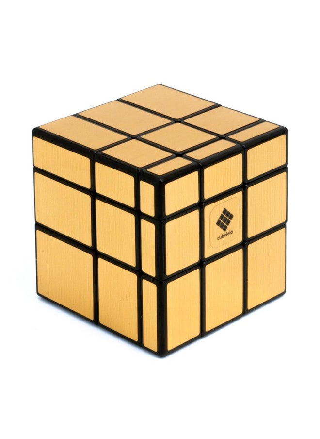 Drift 3X3 Mirror Golden Magic Speed Cube | Shape Shifter Cube | Speedy Stress Buster Brainstorming Puzzle | Ideal For Kids & Adults | High-Performance Bump Cube