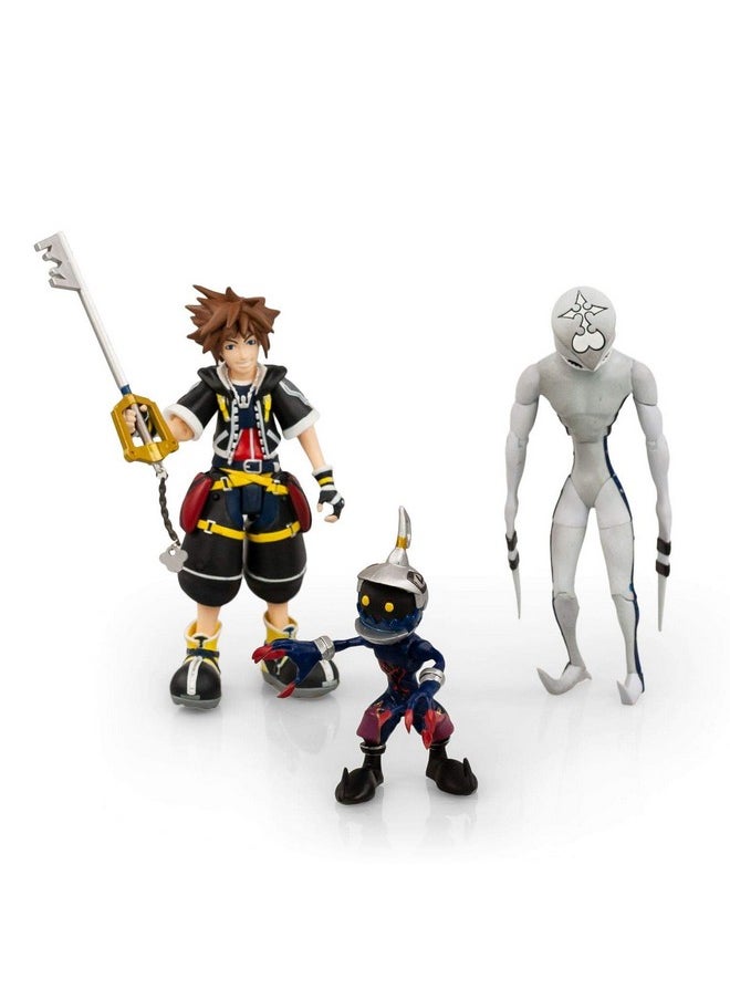 Kingdom Hearts Select: Sora, Dusk, & Soldier Action Figure Set