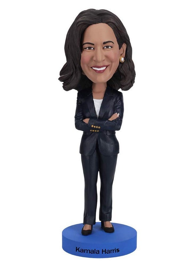 Kamala Harris Bobblehead, Premium Polyresin Lifelike Figure, Unique Serial Number, Exquisite Detail