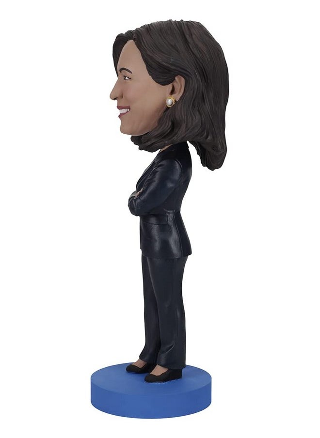 Kamala Harris Bobblehead, Premium Polyresin Lifelike Figure, Unique Serial Number, Exquisite Detail