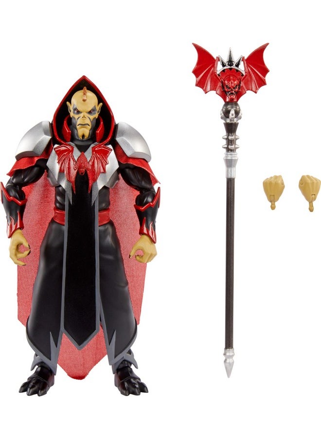 : Revolution Masterverse Action Figure & Accessories, Hordak Deluxe Motu Collectible With 30 Articulations, 7-Inch