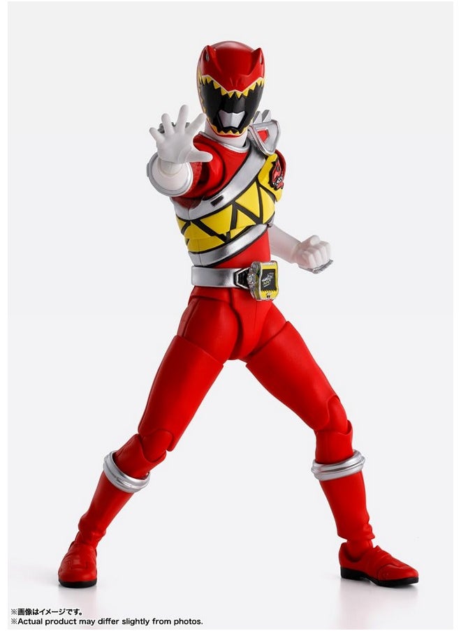 (バンダイ スピリッツ) S.H. Figuarts (True Bone Carving Process) Juden Sentai Kyoryuger Kyoryu Red, Approx. 5.7 Inches (145 Mm), Abs & Pvc Pre-Painted Action Figure