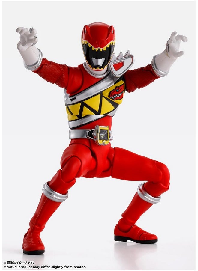 (バンダイ スピリッツ) S.H. Figuarts (True Bone Carving Process) Juden Sentai Kyoryuger Kyoryu Red, Approx. 5.7 Inches (145 Mm), Abs & Pvc Pre-Painted Action Figure