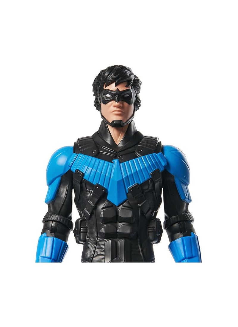 DC Comics, Nightwing Action Figure, 12-inch, Kids Toys for Boys and Girls, Ages 3+