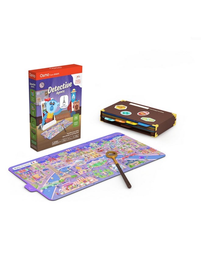 - Detective Agency - Ages 5-12 - Solve Global Mysteries - Educational Learning Games - Stem Toy - Gifts For Kids - Ages 5 6 7 8 9 10 11 12-For Ipad, Iphone Or Fire Tablet (Osmo Base Required)