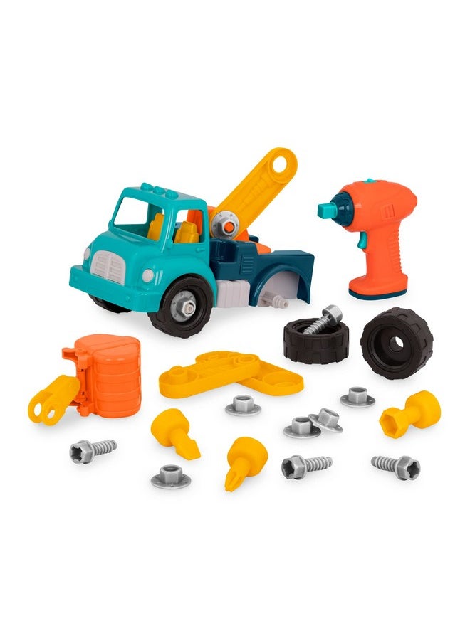 - Classic Construction Toy - Pretend Play Tools - Toddler Trucks - Dexterity Building Toy - 3 Years + - Take-Apart Crane