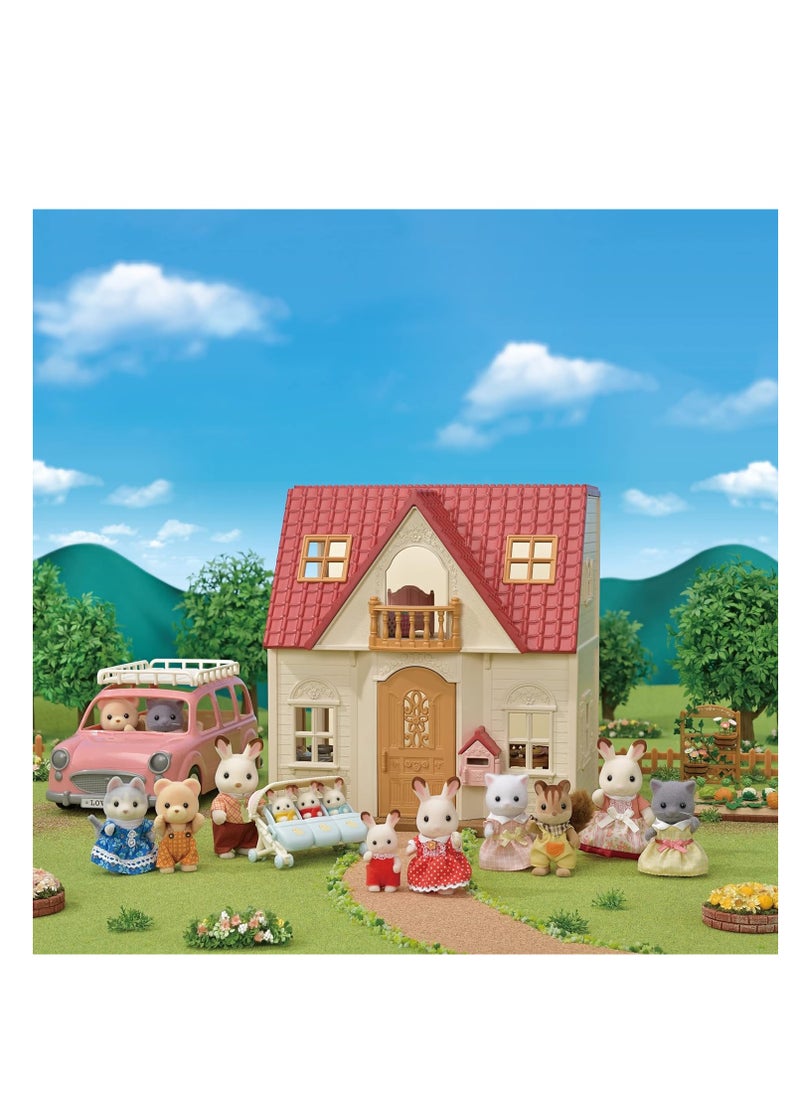 Sylvanian Families - Red Roof Cosy Cottage Starter Home