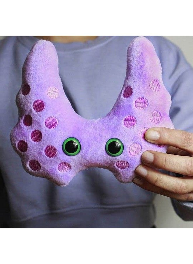 Giantmicrobes Thyroid Plush, Thyroid Stuffed Animal, Thyroid Surgery Recovery Gifts, Lupus Gifts, Thyroid Cancer Awareness, Endocrinologist Gift, Endocrinology Gift, Thyroidectomy, Hypothyroid Gift