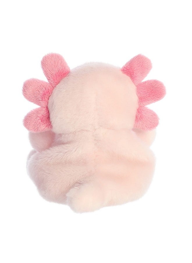 ® Adorable Palm Pals™ Ax Axolotl™ Stuffed Animal - Pocket-Sized Play - Collectable Fun - Pink 5 Inches