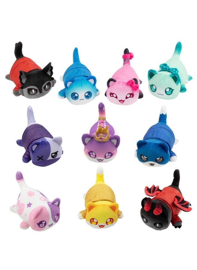 6” Meemeow Mystery Plush - Series 6; Youtube Gaming Channel, Blind Box, 1 Of 10 Possible Friends, Friends Meemeows, Official Merch