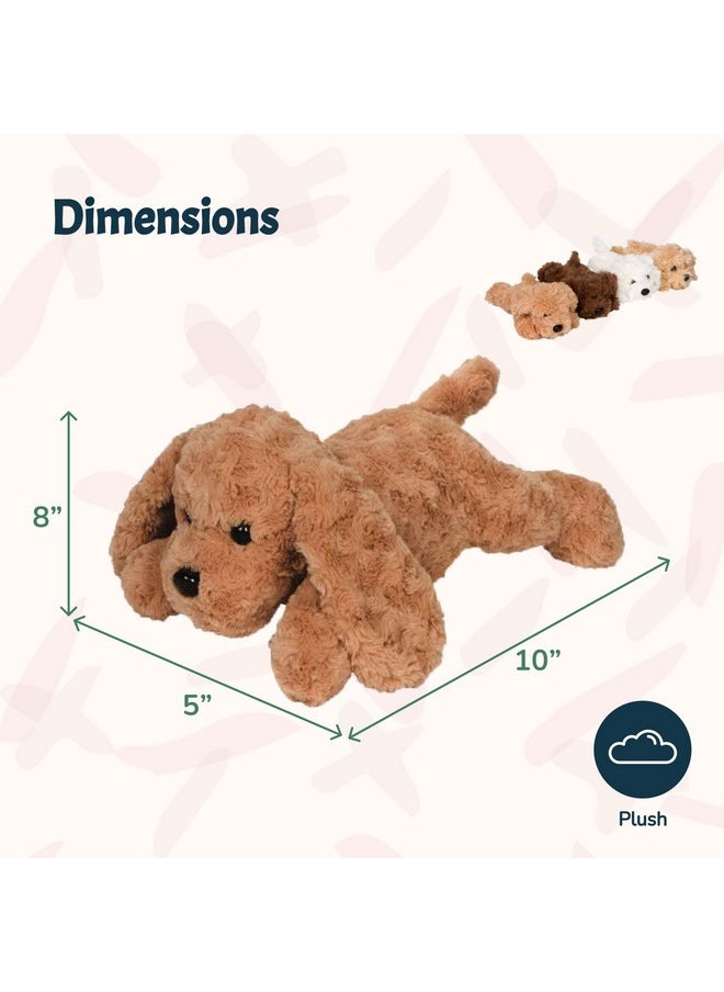 Adopt Me Dog Stuffed Animals For Girls Ages Three To Eight- Mommy Labradoodle With Four Puppies- Magical Dog Pillow Plushie - Enchanting Toy Dog Surprise For Imaginative Play