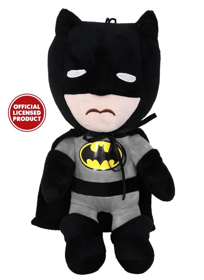 Cute Grey Grey Batman Soft Toy| Ideal Gift For Boys/Kids | Stuffed Plush Dc Comic - 35Cm