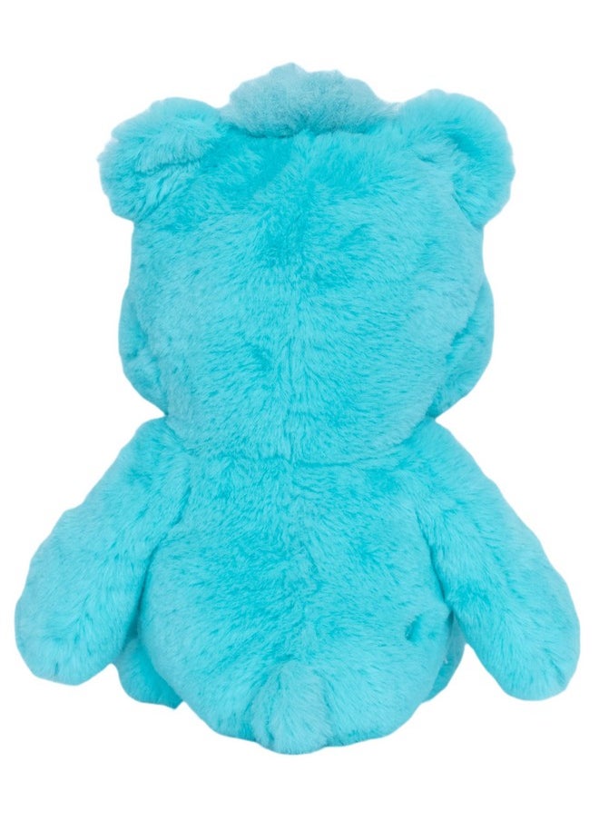 Care Bears Wish Bear - Medium Size - Cyan Plushie For Ages 4+ - Perfect Stuffed Animal, Birthday Gift, Super Soft And Cuddly - Good For Girls And Boys, Collectors - 35Cm