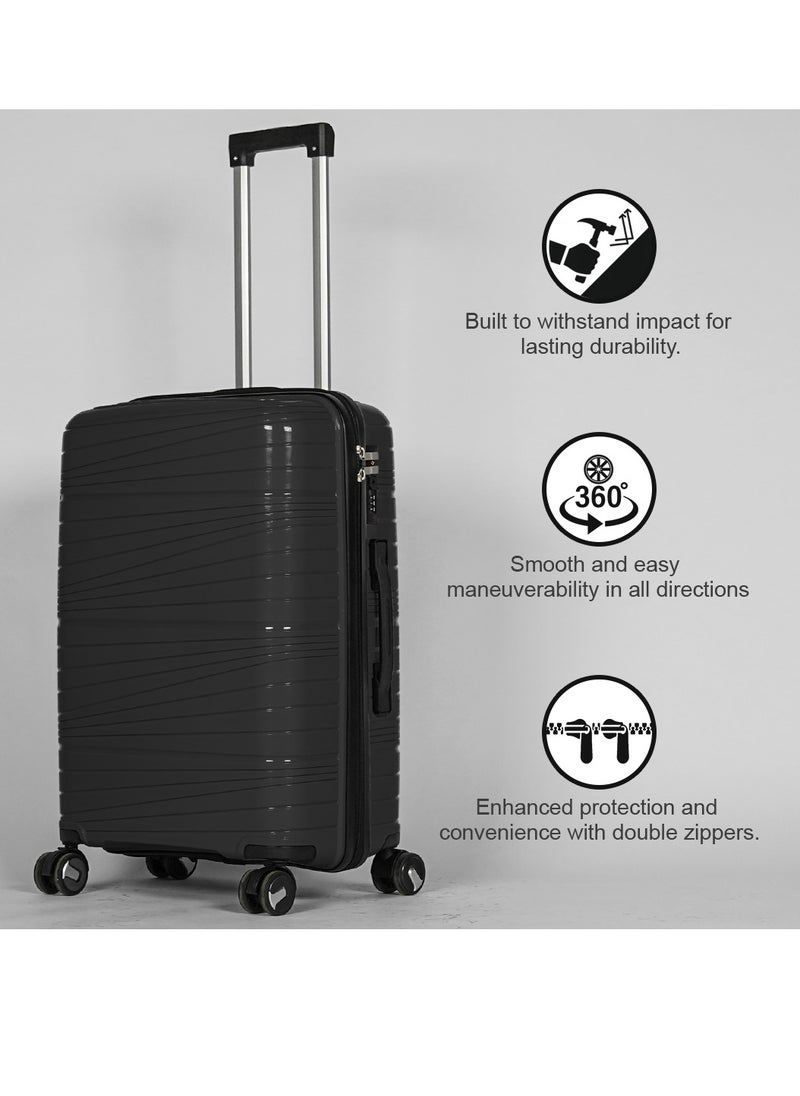 Durable Luggage Sets - Travel Bag, Suitcase, and Lightweight Luggage Bag, Unbreakable Luggage and Travel Gear with Spinner Wheels