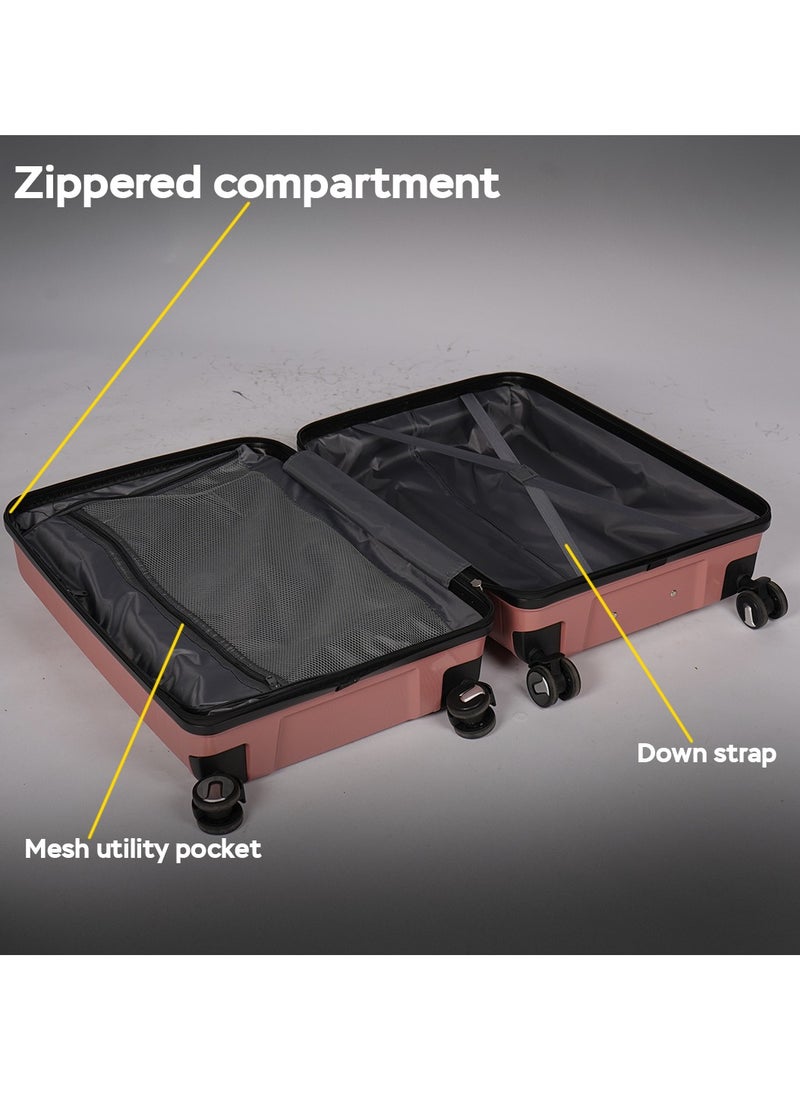 Durable Luggage Sets - Travel Bag, Suitcase, and Lightweight Luggage Bag, Unbreakable Luggage and Travel Gear with Spinner Wheels