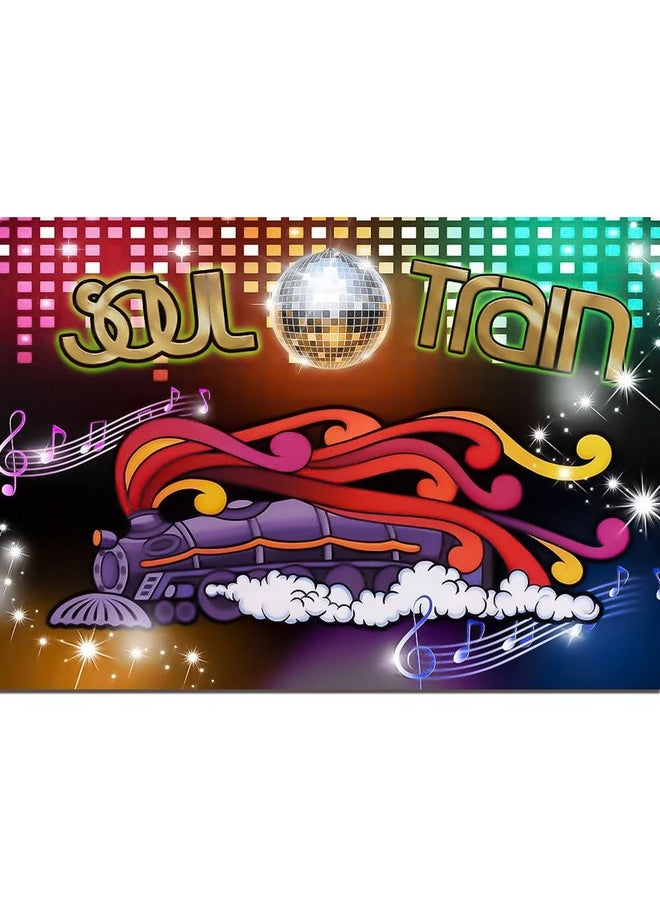 10X8Ft 70'S And 80'S Disco Dancing Prom Party Decor Photo Background 70'S Theme Photography Backdrop Neon Glow Photo Background Studio Props Banner