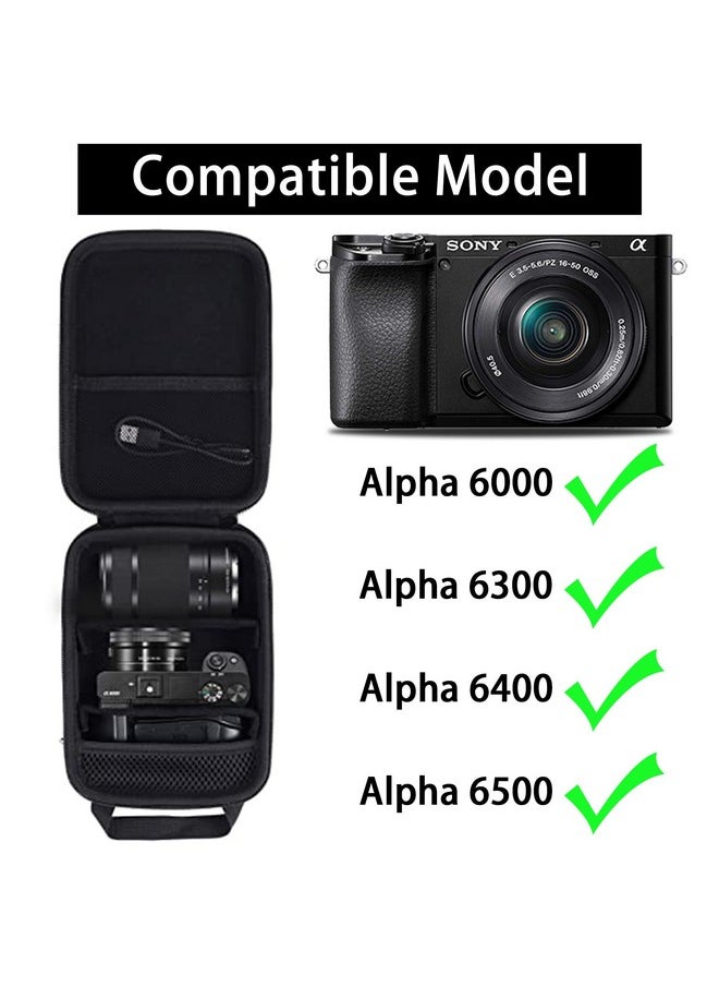 Hard Carrying Case Compatible With Sony Alpha A6000 / A6300 / A6400 / A6500 / A6600/A6700 Mirrorless Digital Camera (Case Only)