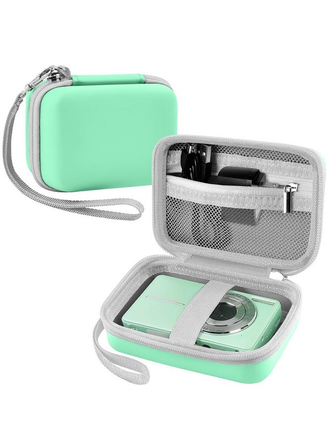 Digital Camera Case Compatible With Lecran/Camkory/Iweukjlo/Vahoiald/Uikicon/Jckduhan/Akjjhfue Fhd 1080P 44Mp Point Digital Camera,Compact Digital Camera For Teens And Kids-Green(Case Only)