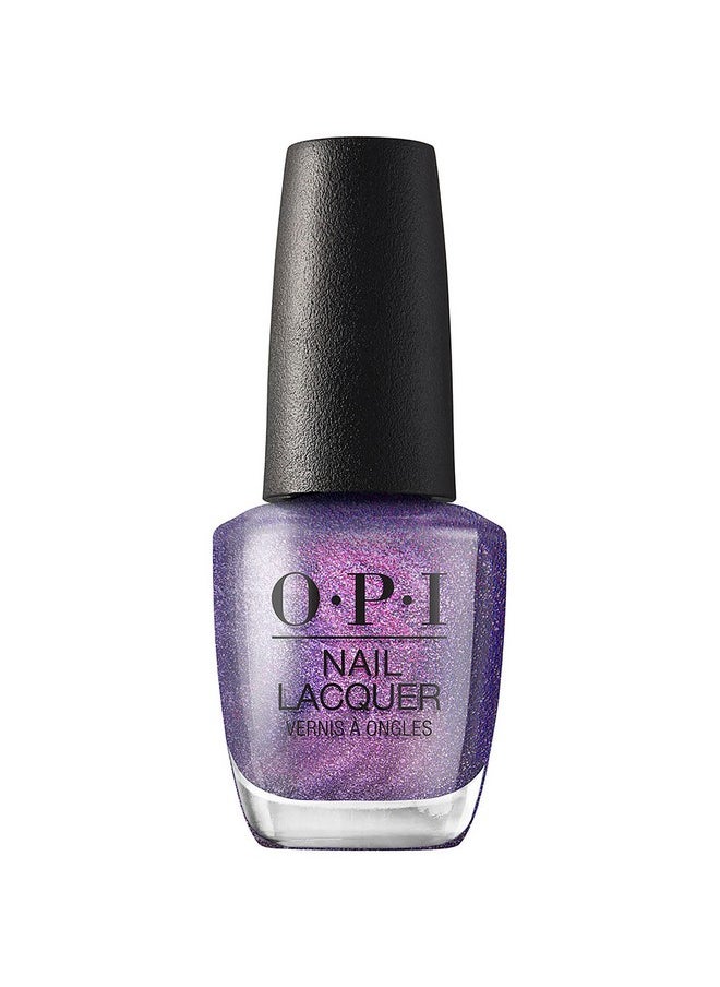 Nail Lacquer Leonardo’S Model Color | Opaque Dark Purple Shimmer Chip Resistant Nail Polish | Muse Of Milan Collection