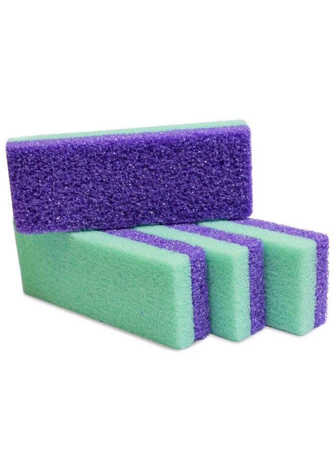 Professional Pedicure Foot Pumice Stone For Feet Skin Callus Remover And Scrubber For Dead Skins 2 Sided (Pack Of 4)