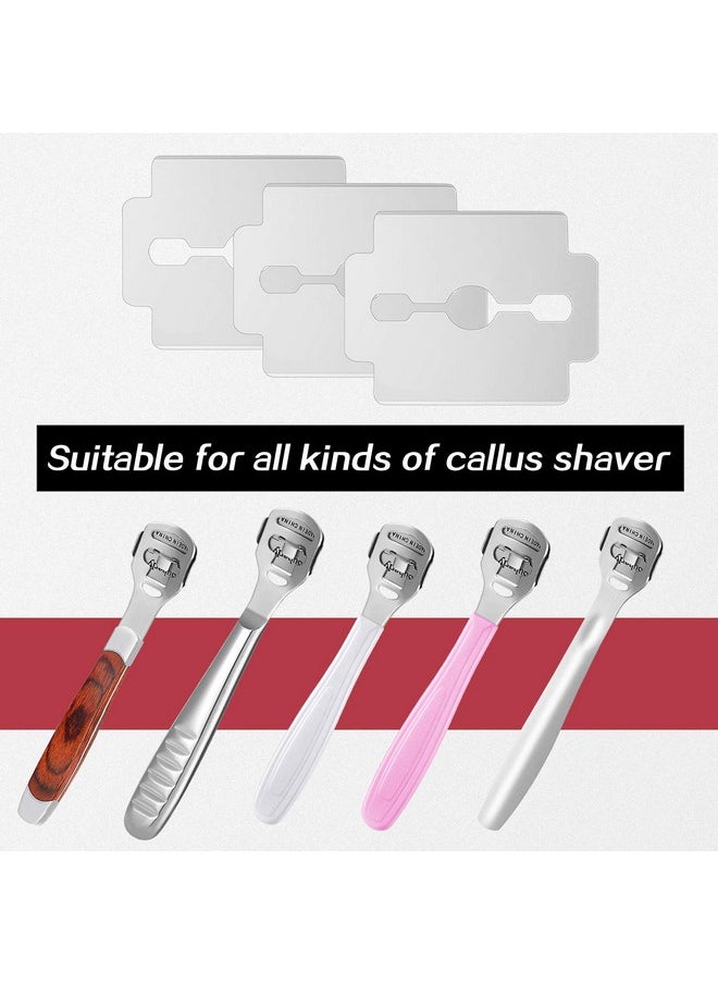 50 Pieces Callus Shaver Blades Corn Plane Blades Replacement Blades For Foot Care And Pedicure Tools