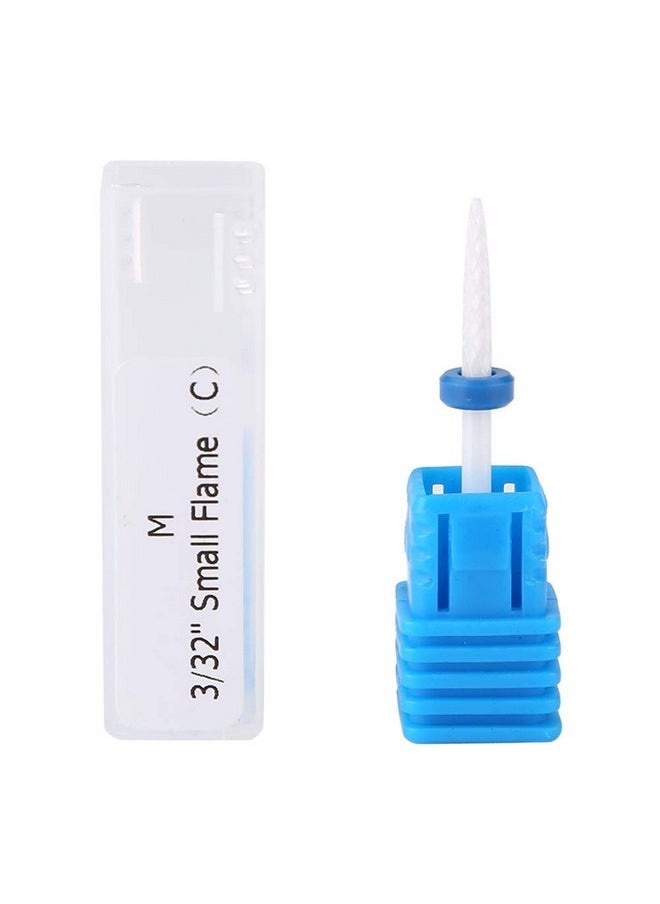 Manicure Tool, Premium Ceramic Nail Drills, Nail Drill Bits Smooth Tip Drill Bits Professional Nail Cutters Bits For Acrylic Nails, Safety Cuticle Clean Gel Removal(01# Fire Arrow M)