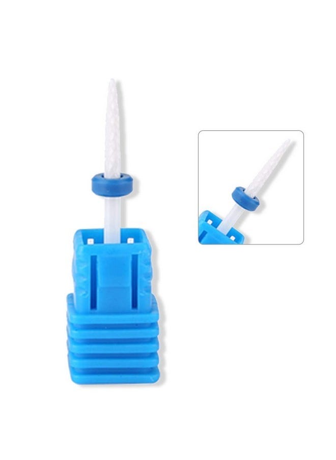 Manicure Tool, Premium Ceramic Nail Drills, Nail Drill Bits Smooth Tip Drill Bits Professional Nail Cutters Bits For Acrylic Nails, Safety Cuticle Clean Gel Removal(01# Fire Arrow M)