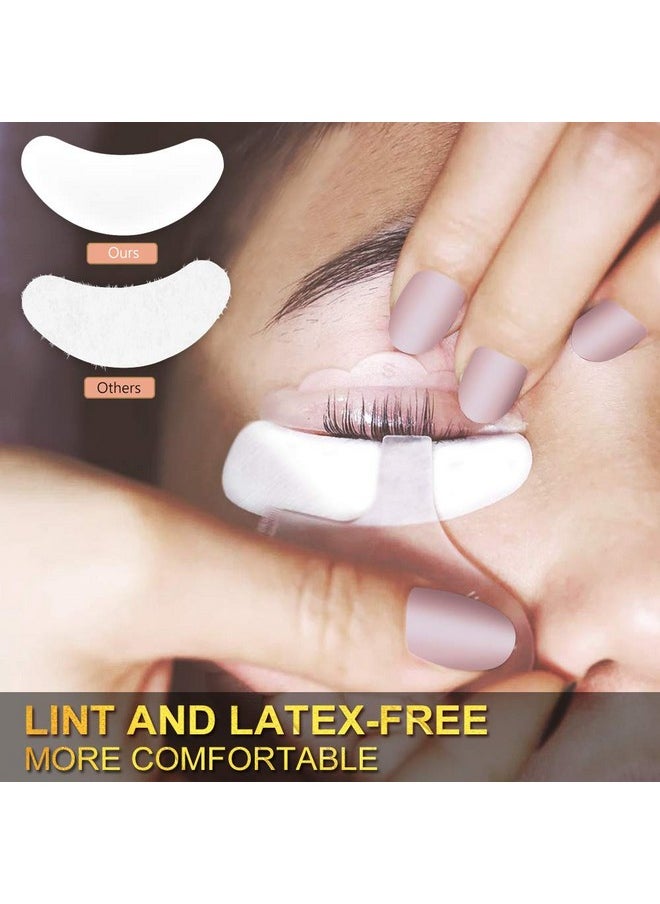 L Eye Patch Eyelash Extension Supplies - Akissos 100 Pcs Lash Extension Supplies Lift Tint Under Eye Pads Undereye Gel Patches Lint Free Professional Individual Diy Beauty Tool - 3Nd Gen