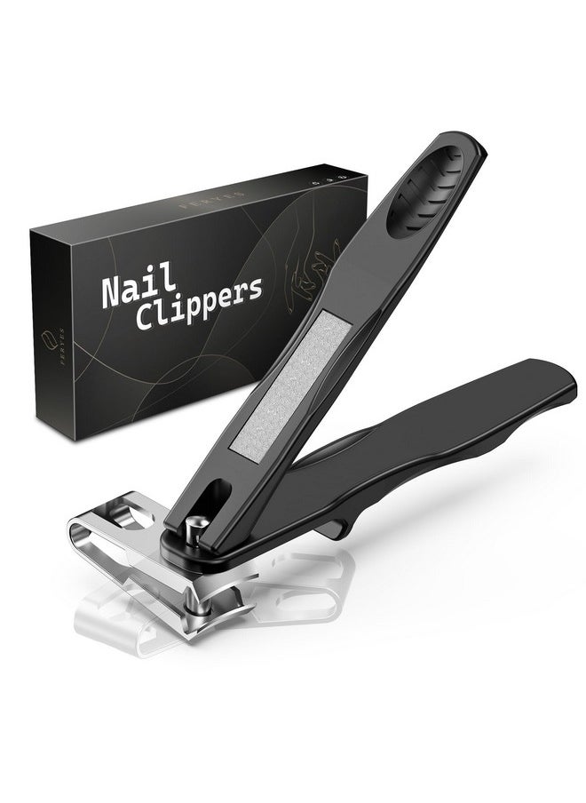 360° Rotating Nail Clippers For Seniors, Long Handle Fingernail Clippers For Men And Women, Ergonomic Ez Grip Toenail Clippers For Thick Nails